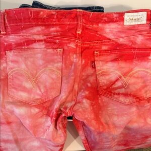Levi's Vivid Red Denim